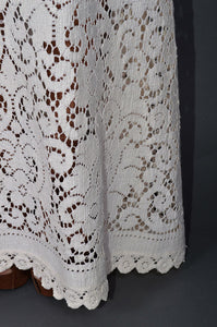 Lacy Pattern Maxi Dress